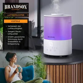 Brandson Aroma-Diffuser 2,5 L weiß