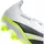 adidas Predator League Fold-Over Tongue Firm/Multi-Ground Fußballschuh Herren Cloud White/Core Black/Lucid Lemon 43 1/3