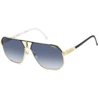 Carrera 1062/S BLACK GOLD/DARK BLUE SHADED 62/14/145 Herrenbrillen Sonnenbrillen - 62/14/145