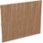 Schake Holzwand Massivholz 2 m x 2,5 m Braun