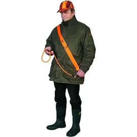 FARM-LAND 90-1-203 Bergehilfe Umhängeleine Hundeleine Hund Jagd Leine Signal Orange Wild