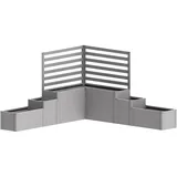 Biohort DaVinci Version 1 299,5 x 299,5 x 168 cm Silber