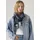Levi's Schal "LV Schal LIGHTWEIGHT", Damen, blau (marlena scarf navy b), Strick, Baumwolle, gestreift, Modetücher Schal, im Ringeldessin