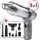 Clean Maxx CLEANmaxx Akku-Zyklon-Handstaubsauger-Set - anthrazit/schwarz