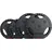 Gorilla Sports Hantelscheiben-Set Kunststoff 30 kg schwarz