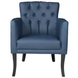 JVmoebel Sessel 72 x 88 x 69 cm Blau