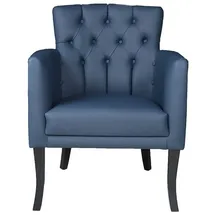 JVmoebel Sessel 72 x 88 x 69 cm Blau
