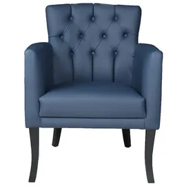 JVmoebel Sessel 72 x 88 x 69 cm Blau