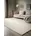 Hochflor-Teppich rechteckig Höhe 21 mm Schlafzimmer Esszimmer Flur Kunstfaser Cozy weiß 160 cm x 230 cm x 21 mm