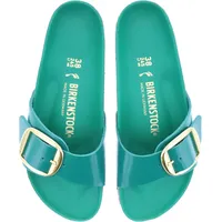 BIRKENSTOCK / Modell: Madrid Big Buckle/High Shine Green/Weite: Schmal/Art: 1025394 / Damen - 38 EU