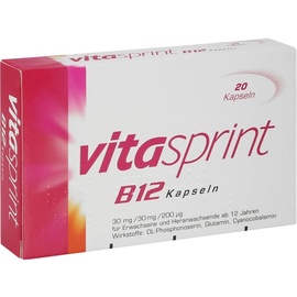 Pfizer Vitasprint B12 Kapseln 20 St.