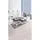 hom'in Vitrine CAMRON 69,5 x 209 x 42,5 cm Grau/Weiß