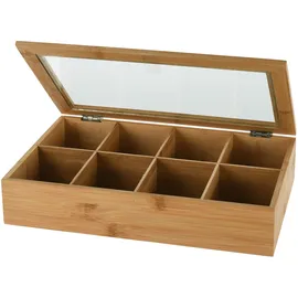 Excellent Houseware Teebeutelbox 32 x 20 x 6,5 cm 1-tlg. transparent