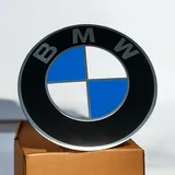 BMW Radnabenkappen-Emblem, 58 mm, Original-Radkappen-Logo, runder Aufkleber