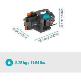 Gardena Gartenpumpe 3000/4 Basic 9010-47