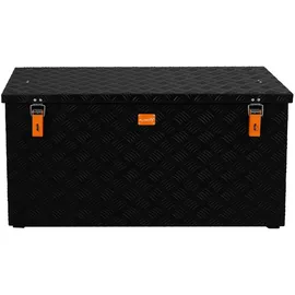 AluBox Riffelblech Werkzeugkasten 250 l schwarz 102,2 x 52,5 x 52,0 cm