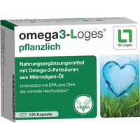 Dr. Loges Omega3-Loges pflanzlich Kapseln 120 St.
