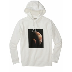 Mey & Edlich Herren Hoodies Regular Fit Weiss bedruckt - 54