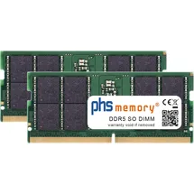PHS-ELECTRONIC PHS-memory 32GB (2x16GB) Kit RAM Speicher kompatibel mit HP ZBook Fury 16 G9 DDR5 SO DIMM 4800MHz PC5-38400-S