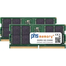 PHS-ELECTRONIC PHS-memory 32GB (2x16GB) Kit RAM Speicher kompatibel mit HP ZBook Fury 16 G9 DDR5 SO DIMM 4800MHz PC5-38400-S