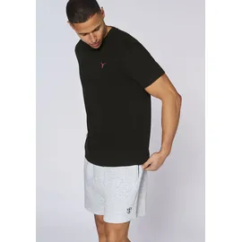 Chiemsee Print-Shirt schwarz S