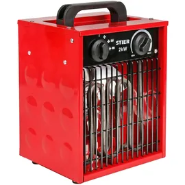Stier Heizlüfter 2000 W Schwarz