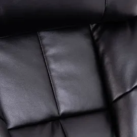 MCombo Relaxsessel Fernsehsessel 360° drehbar Massagesessel mit Fußhocker 9068 - Schwarz