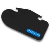 Vioks Dichtung Gummiklappe Ersatz für Philips 996510073603 Rückfallschutz-Klappe MiniVac Mini Gummi für Staubbehälter Handstaubsauger Akku 10887 für Philips Akkustaubsauger