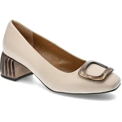 Beige Pumps Espirito Elegante Damenschuhe, 37
