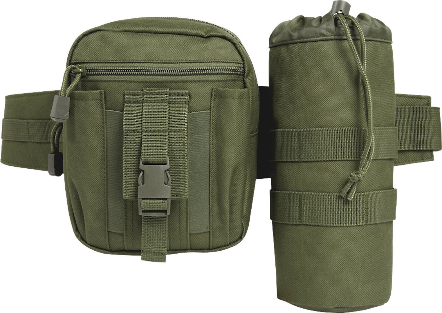 Brandit Allround Waistbeltbag, groen, Eén maat Voorman