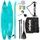 VirtuFit Racer 381 381 x 76 x 15 cm Türkis
