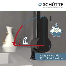 Schütte RIO Einhebelmischer Hochglanz-Graphit