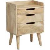 KADIMA DESIGN Nachtschrank 45 x 33 x 63 cm Braun