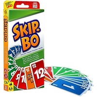 Mattel Games 52370 Skip-Bo Kartenspiel Familienspiel Gesellschaftsspiel