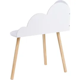 Beliani Kindertisch und Stuhl Set onesize weiß braun