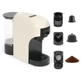 LIVOO 4-in-1-mehrkapsel-kaffeemaschine Dod217C weiß