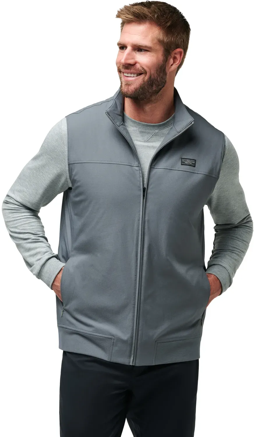 TRAVISMATHEW Weste Wanderlust, grau