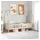 vidaXL Kinderbett vidaXL 90 x 200 cm Kiefer massiv braun
