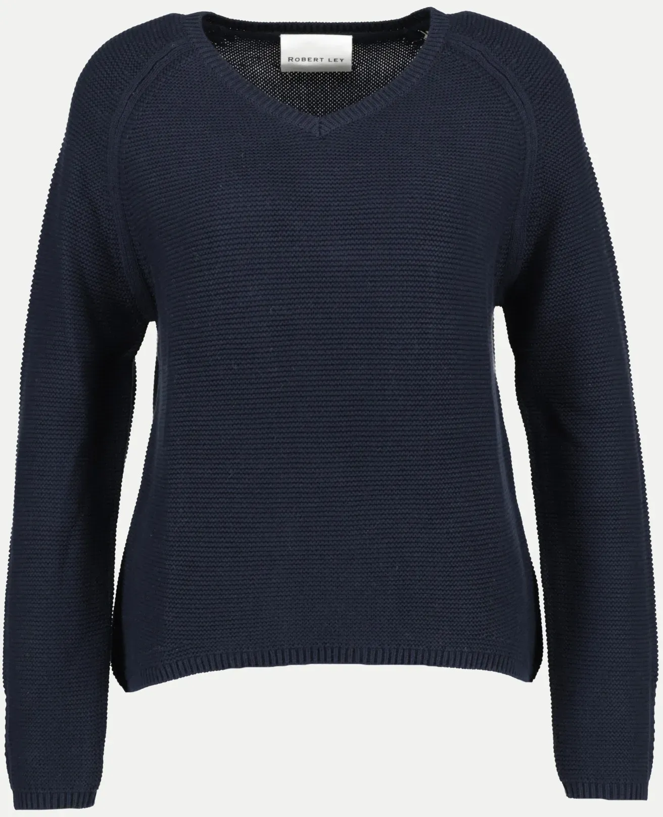 Strickpullover Blau 42