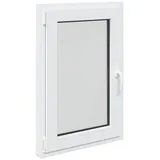 vidaXL Kellerfenster RISOR 60 x 90 cm Weiß
