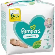 Pampers Feuchte Tücher, Sensitive, 312 St