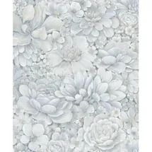 Marburg Botanica Vliestapete 10,05 x 0,53 m Blau/Grau