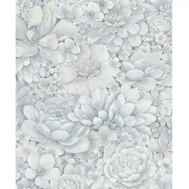 Marburg Botanica Vliestapete 10,05 x 0,53 m Blau/Grau