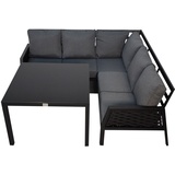Jet-Line Gartenlounge, Lounge Ariana schwarz