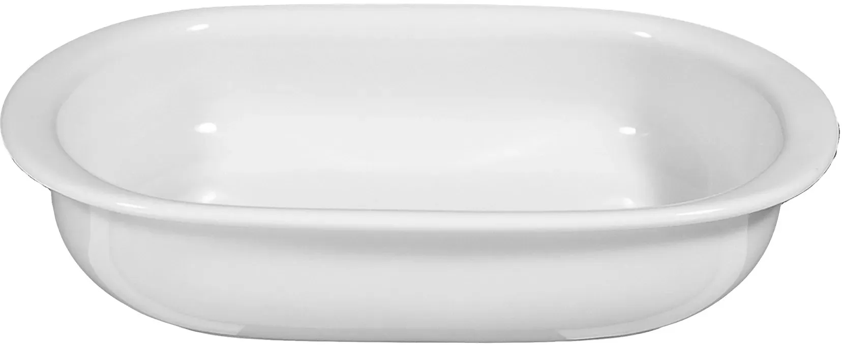 Seltmann Weiden LUKULLUS weiß 006 Auflaufform oval 22 cm