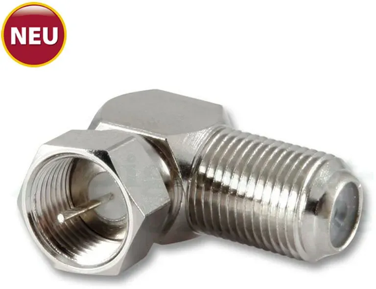 SET 10x F-Winkelstecker