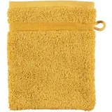Rhomtuft Princess Waschhandschuh 16 x 22 cm gold
