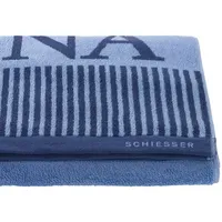 SCHIESSER Rom Saunatuch 75 x 200 cm hellblau 