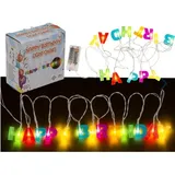 Out of the Blue LED-Lichterkette 2 m Farbige Buchstaben