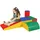 Homcom Bausteinset Kunstleder Schaumstoff Bunt 40,6L x 40,6B x 20,3H cm